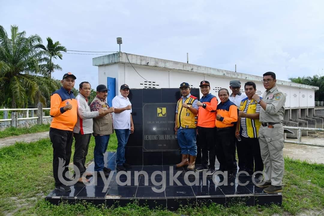 Atasi Banjir di Batu Bara, BPBD dan BWS Sumut Upayakan Pengoptimalan Bendungan. 