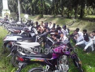 Polsek Perbaungan Gerak Cepat Amankan Siswa Bersenjata Tajam Dijalanan