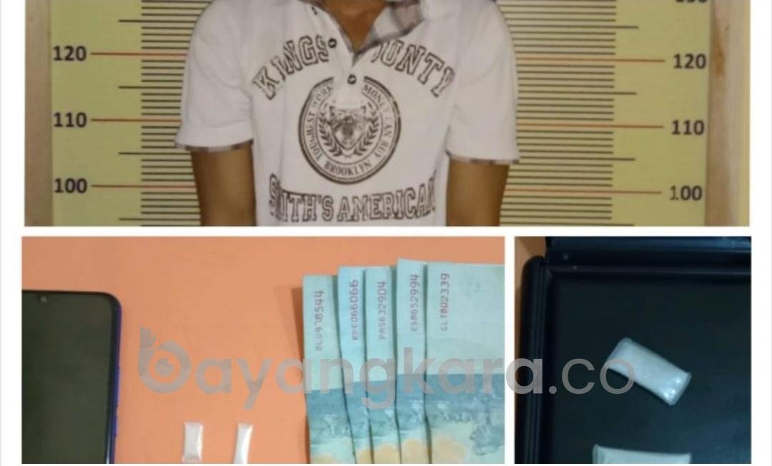 Telah Di Amankan Seorang Nelayan Nyambil Mengedarkan  Narkoba. 