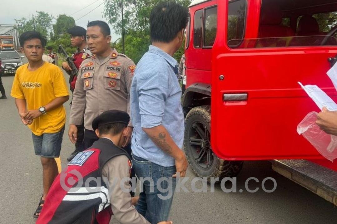Preman Pemalak  Yang  Resahkan Supir Lintas Mesuji Lampung Ditangkap