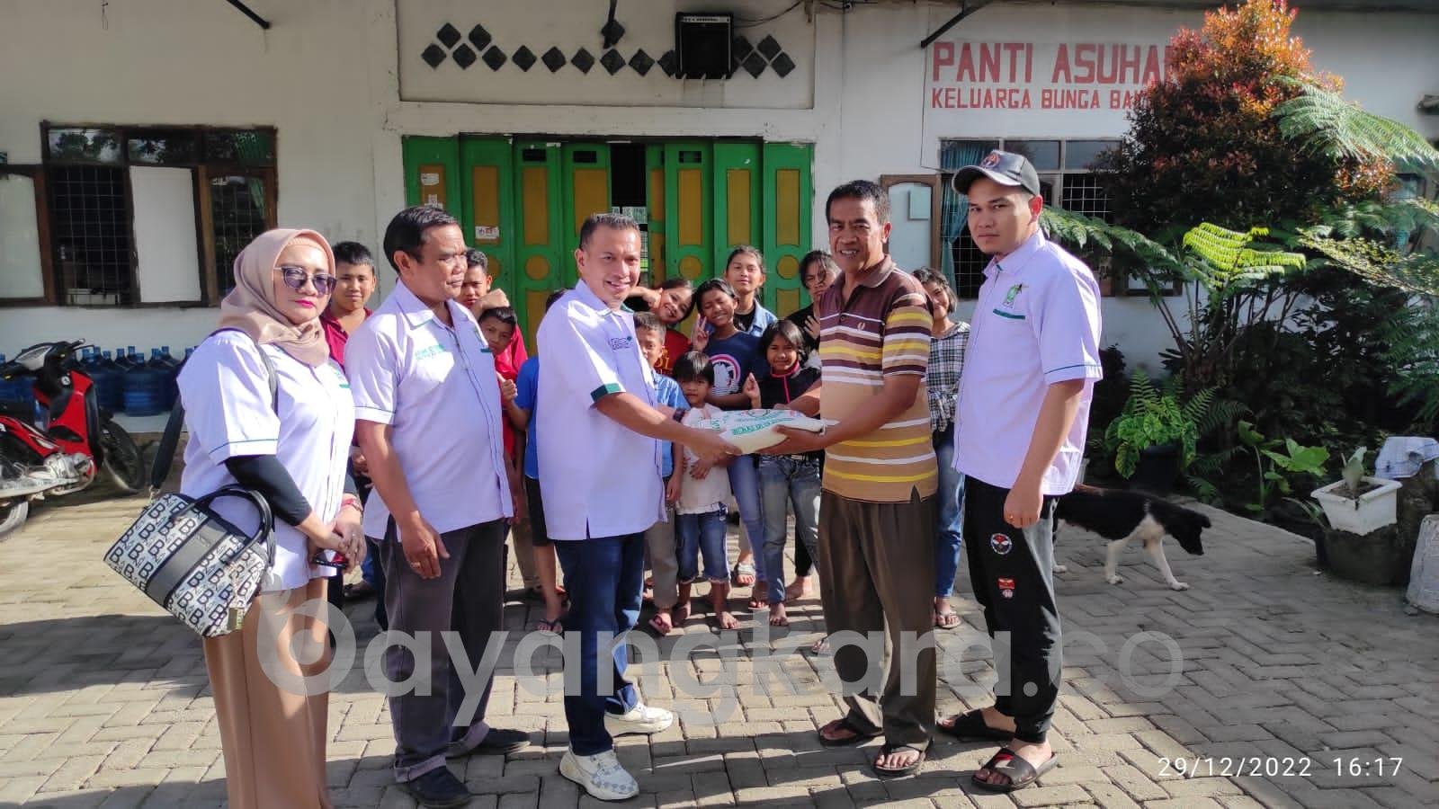 PKB Karo Salurkan Baksos ke Panti Asuhan Keluarga Bunga Bakung
