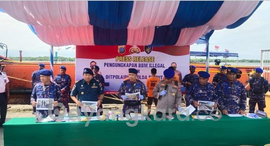 Polda Sumut Ungkap Penyelewengan BBM Ilegal