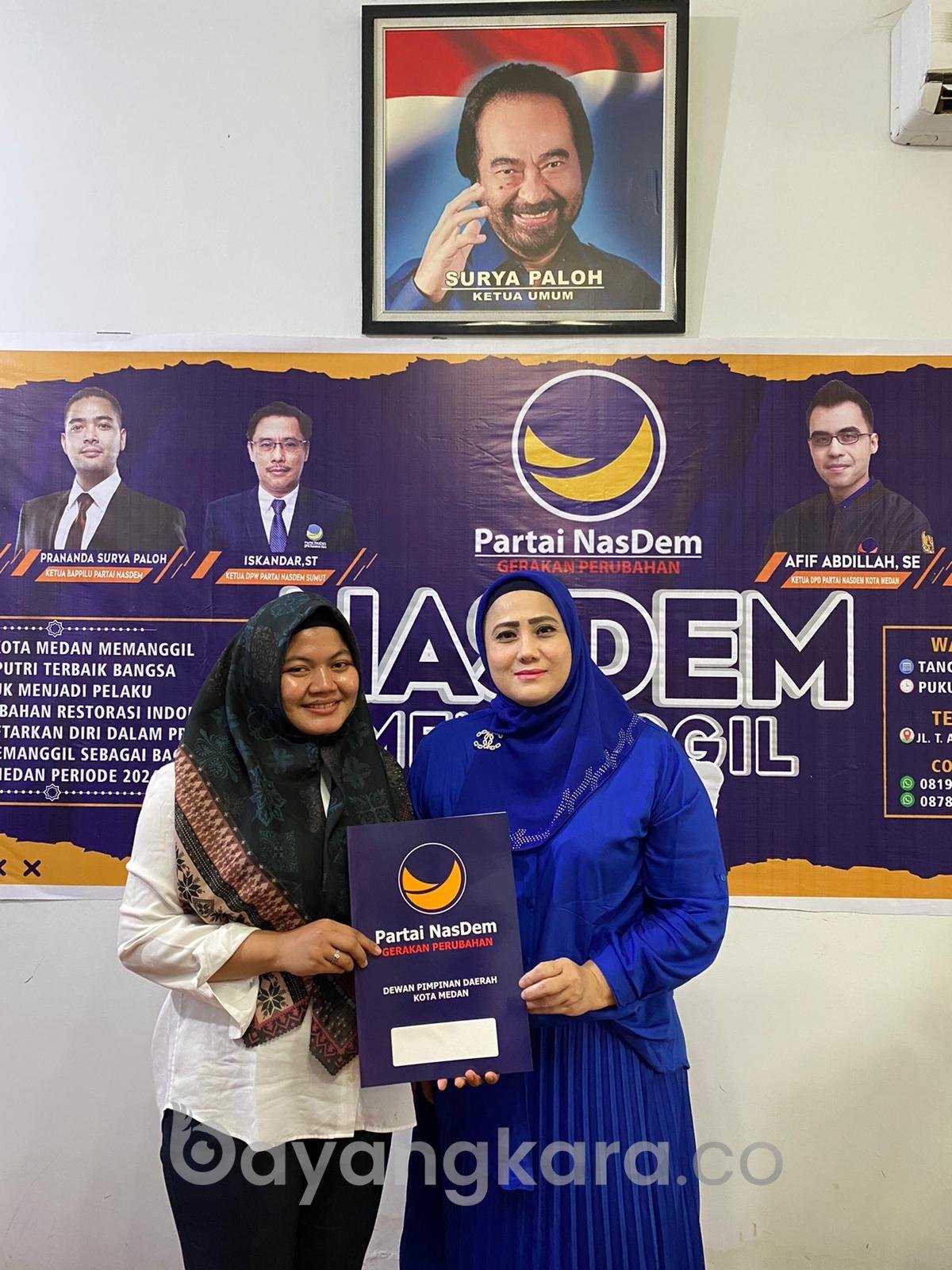 Tengku Ceicilia Daftar Legislatif : “Saya Akan Perjuangkan Janda Dan Warga Lansia”