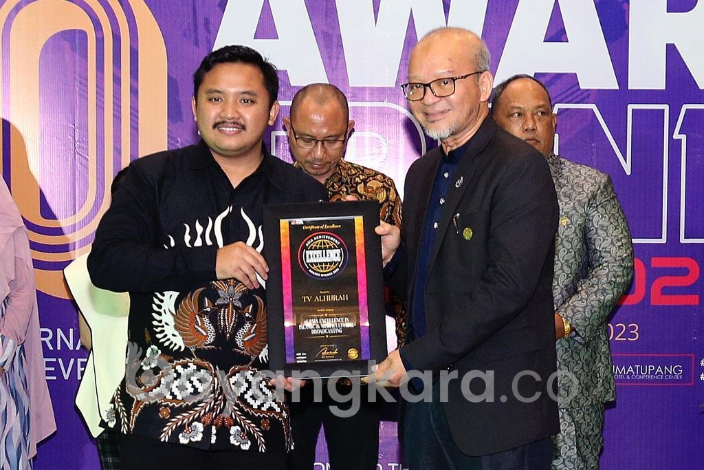 TV AlHijrah mendapat Penghargaan “ Asia Achievement Excellence Awards Winner 2023