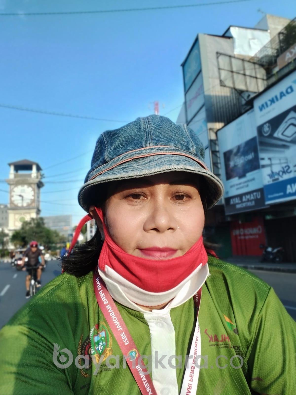 Mantap!! Ketua Bonansa Gowes Bareng Presiden Jokowi Di Medan