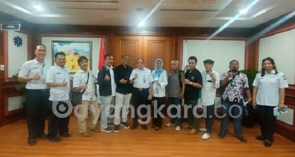 Persatuan Wartawan Indonesia (PWI) Jaya beraudensi dengan Walikota Jakarta Utara