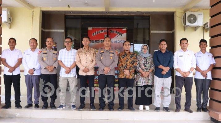 Kapolres Sergai Terima Audensi Pengurus BKAG Kabupaten Sergai Periode 2022-2027