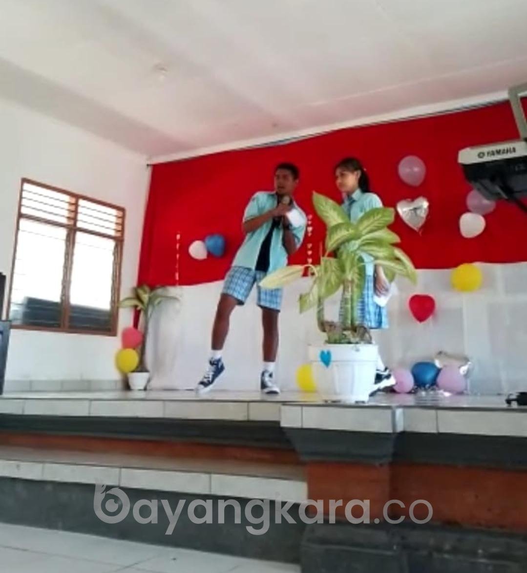 Valentine Day Jenny JJ Mengespresikan Potensi Bakatnya di Sekolah SMPK Santo Paulus
