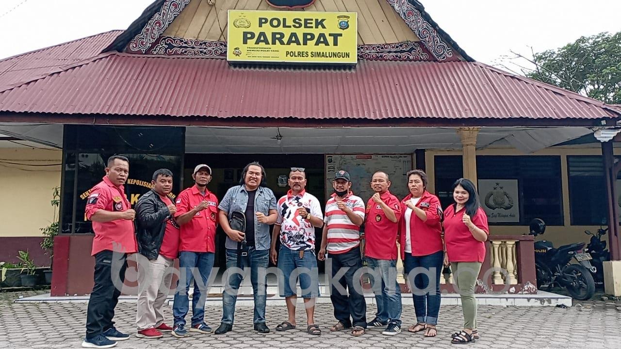 Terkait Parkir Viral 5000, Bobi Sitinjak, Hadiri Undangan Klarifikasi Polsek Parapat