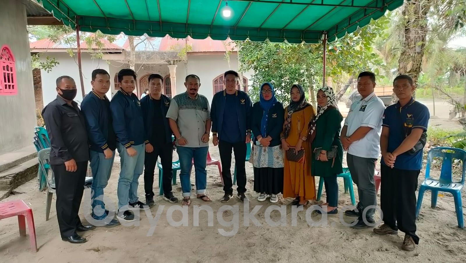 Ketua Dpd Partai Garuda Hadir Berbelasungkawa di Kecamatan  Sei Balai Batu Bara