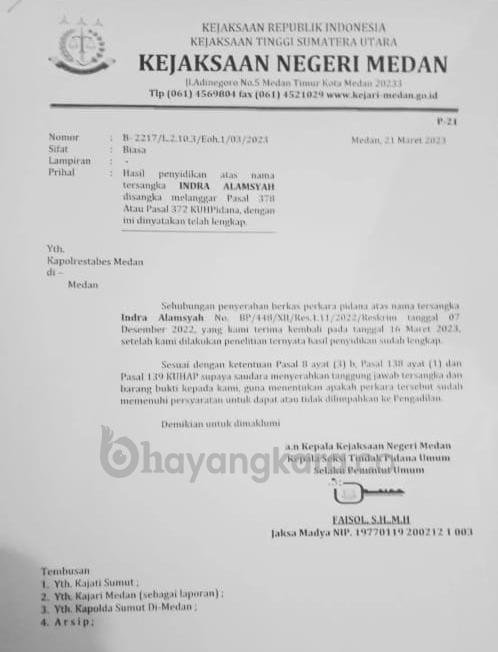Ex Anggota Dewan Indra Alamsyah Akan Diadili di PN Medan