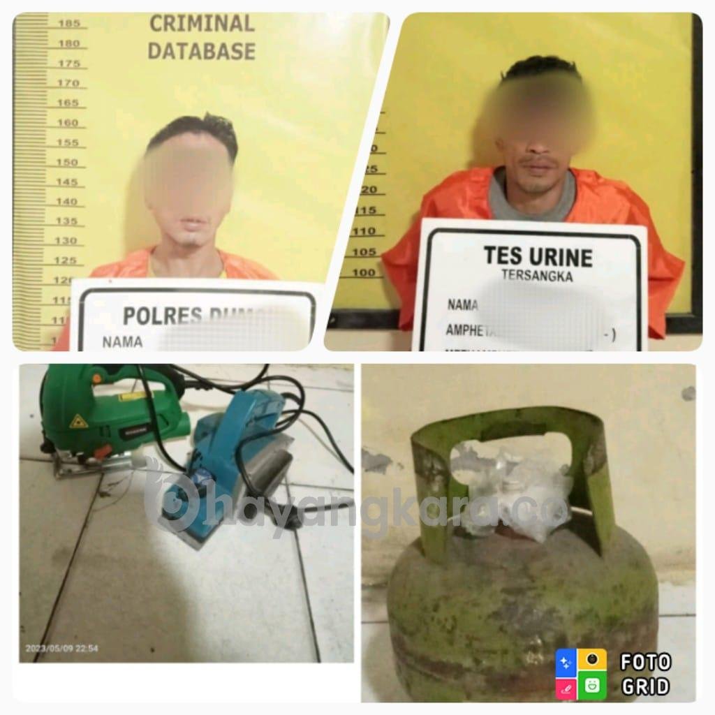 Unit Reskrim Polsek Sungai Sembilan Berhasil Menangkap Dua Orang Residivis Pelaku Pencurian