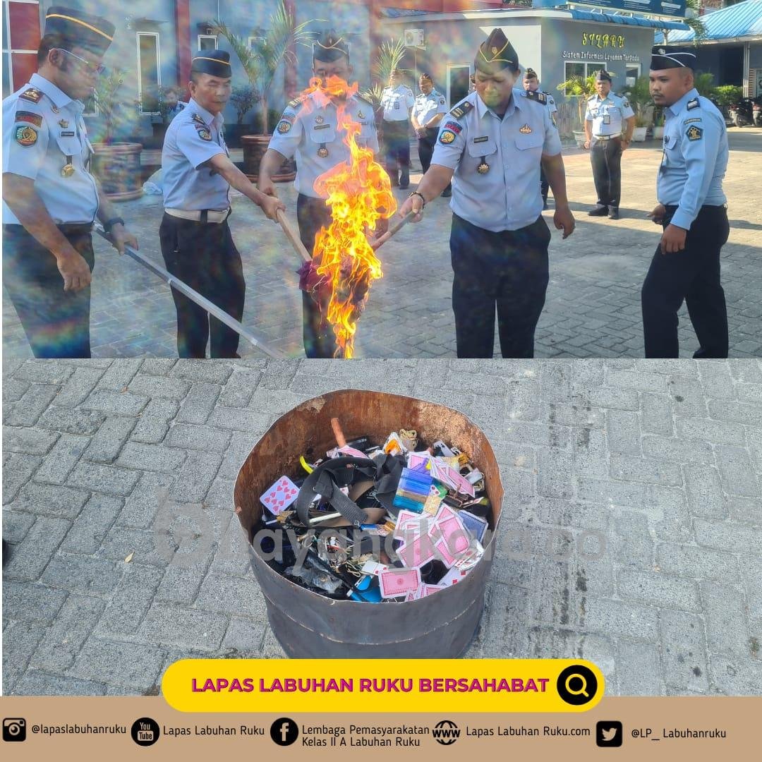 Deklarasi Zero Halinar, Kalapas Labuhan Ruku Hindari Penyimpangan jadilah ASN yang Bermartabat dan Jaga Kondusifitas.