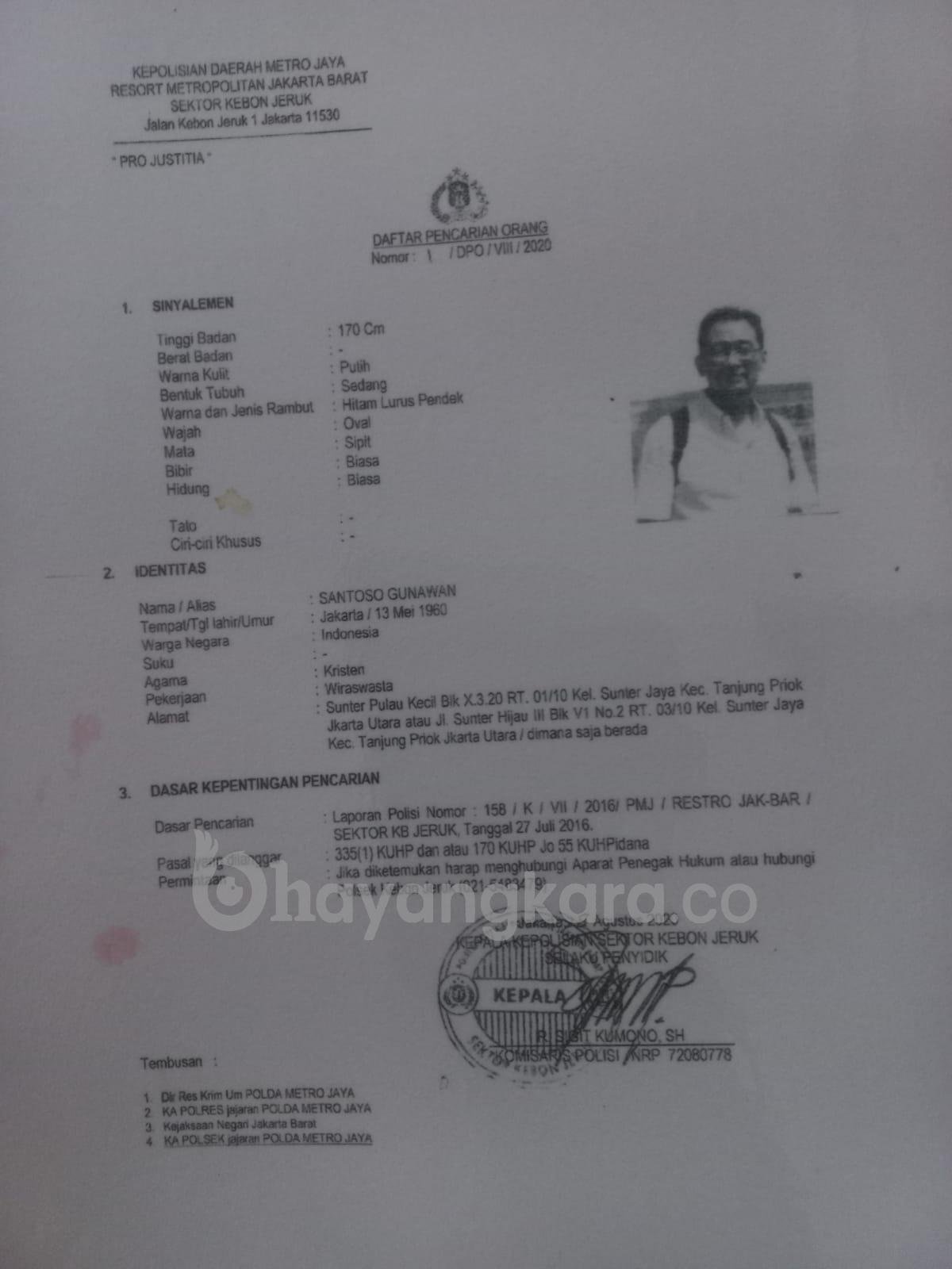 Bhakti Dewanto: Saksi Berstatus DPO Menghindari Hukum Justru Memberikan Keterangan Untuk Kepentingan Hukum