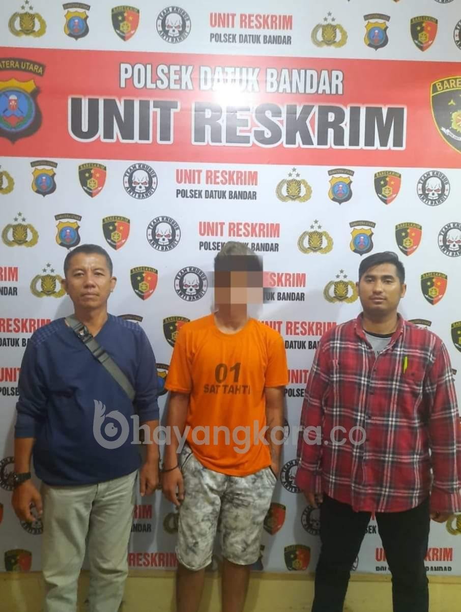 Curi Satu Unit SP Motor, MRN Alias KINCAH di Amankan Unit Reskrim Polsek Datuk Bandar Polres Tanjung Balai.