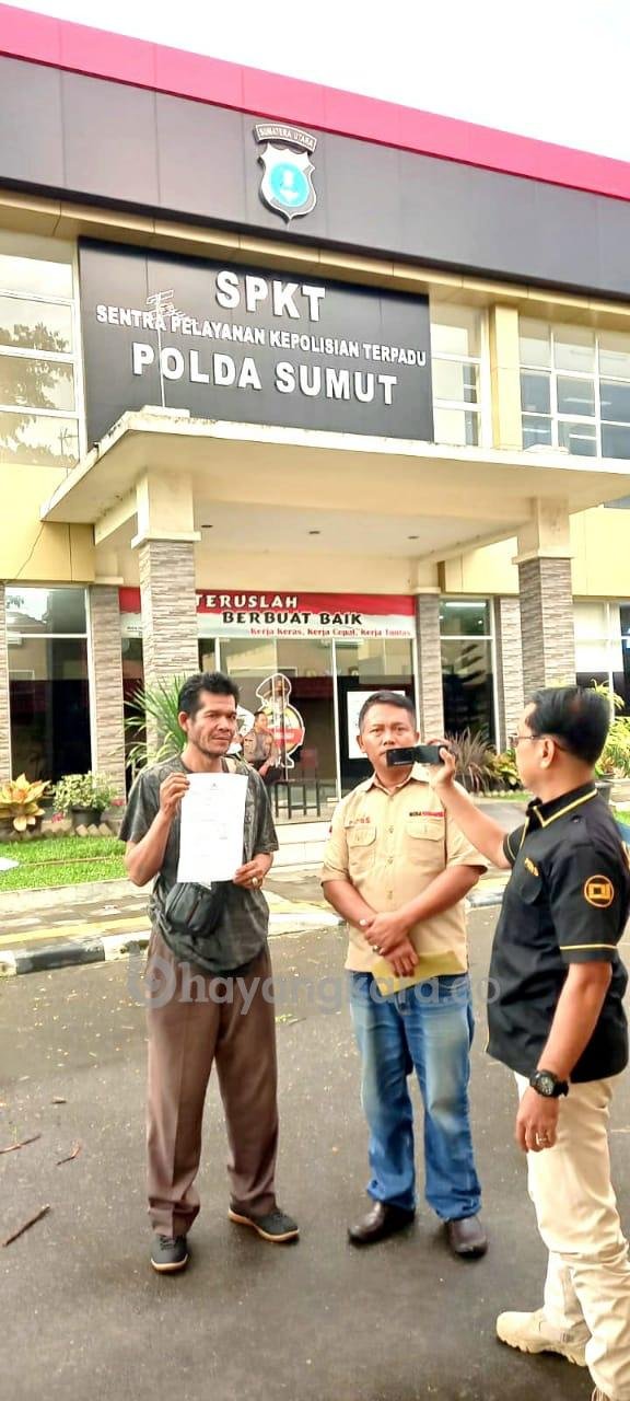 Ketua DPD SPRI Propinsi Sumut Burju Simatupang ST.SH.Lakukan Pendampingan Driver Ojol Korban Penipuan Dan Penggelapan