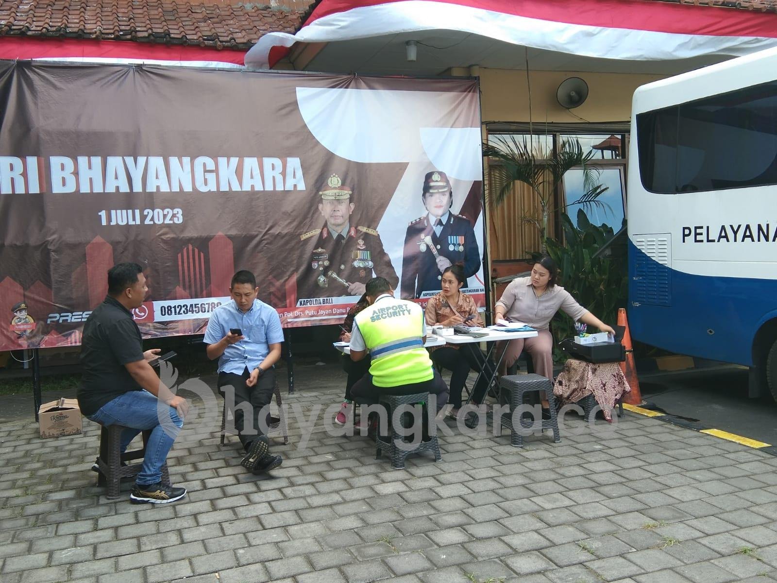 Di Bandara Ngurah Rai Kini Ada Pelayanan SIM Keliling