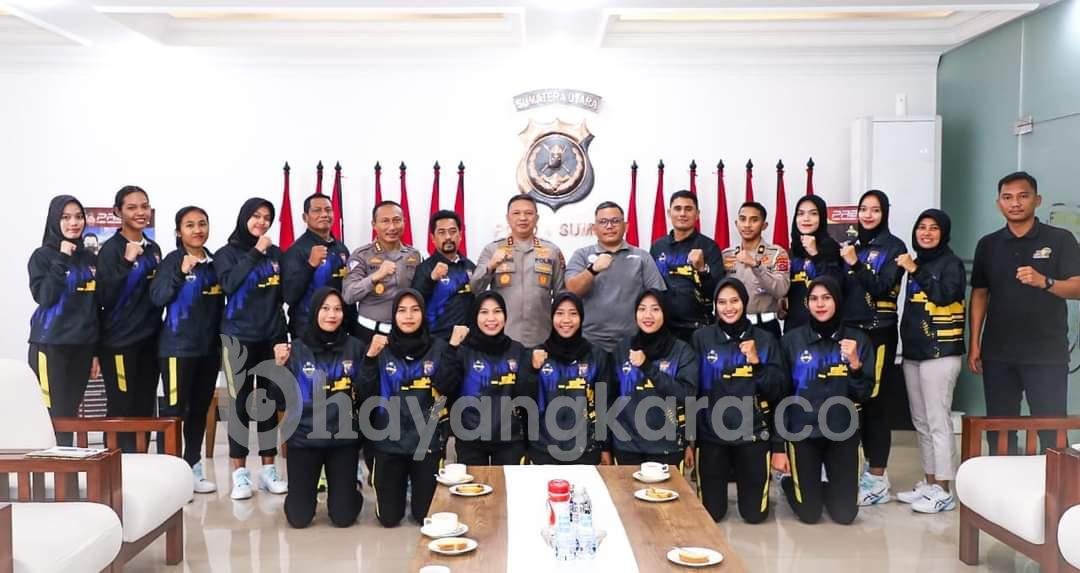 Juara Zona I Kapolri Cup 2023 , Tim Voli Putri Polda Sumut Masuk 16 Besar