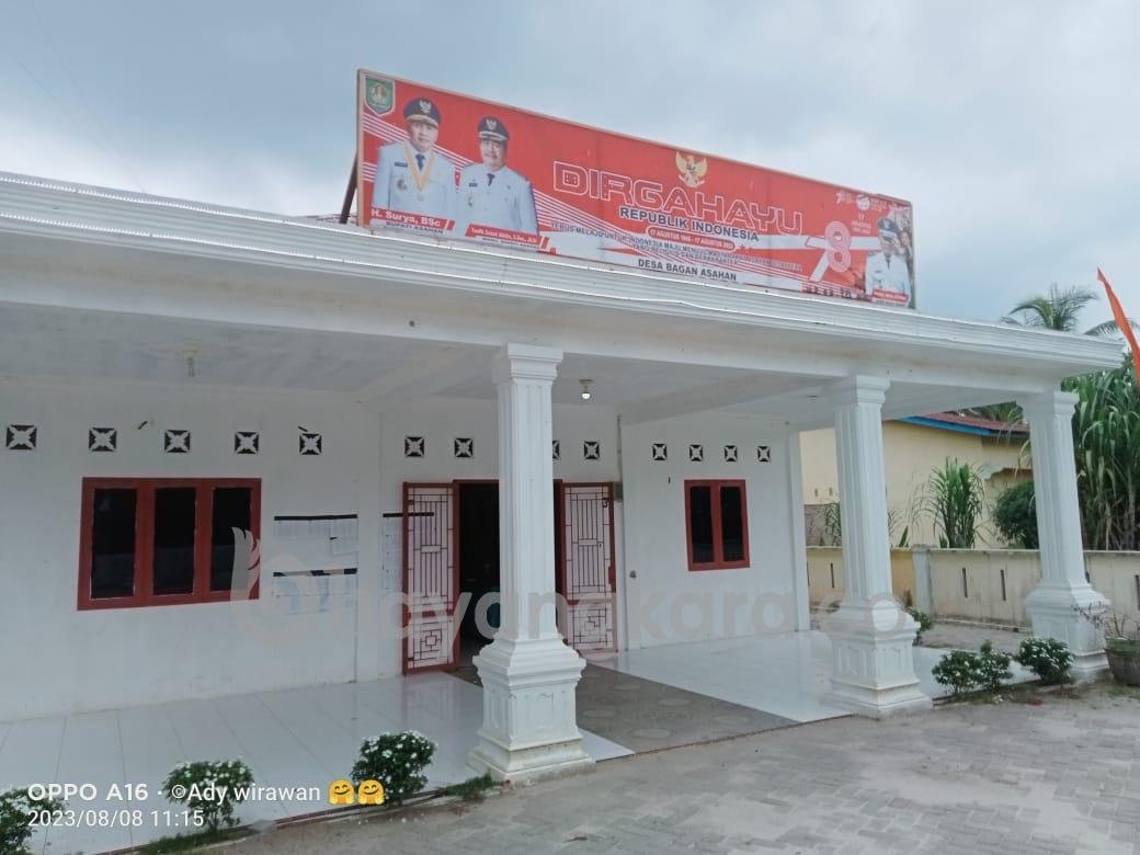 Kades Bagan Asahan Diduga Sengaja Tidak Memasang Papan APBDES. 
