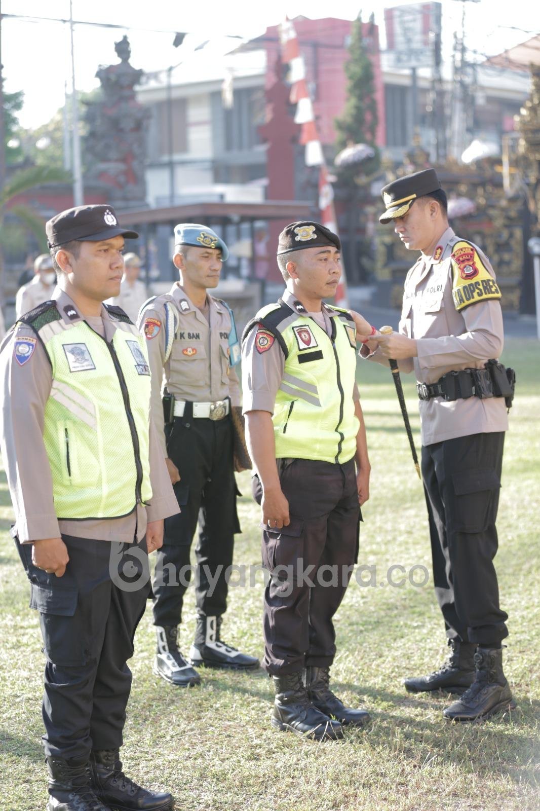 POLRES BULELENG GELAR APEL KESIAPAN OPERASI PEKAT AGUNG 2023