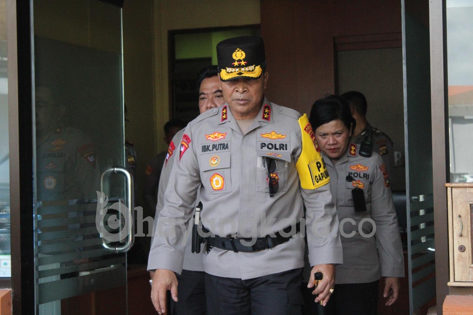 Kapolres Bandara Ngurah Rai Sambut Kunjungan Kapolda Bali