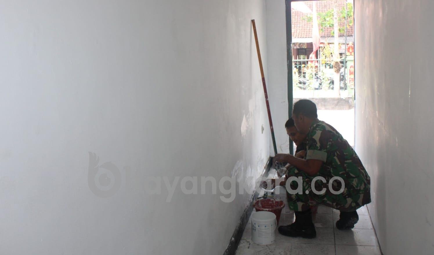 Tingkatkan Kesiapan Satuan Dalam Melaksanakan Tugas, Kodim 1619/Tabanan Laksanakan Pemeliharaan Pangkalan dan Pembersihan Lingkungan