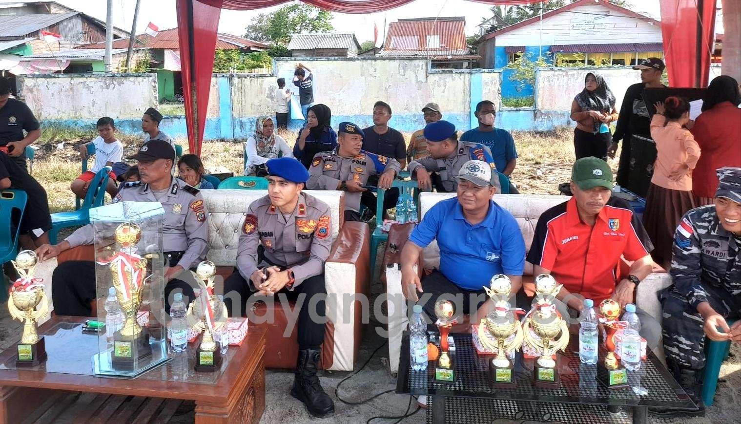 Sambut HUT Republik Indonesia Yang Ke-78 tahun, Desa Suka Jaya Open Tournament Futsal. 