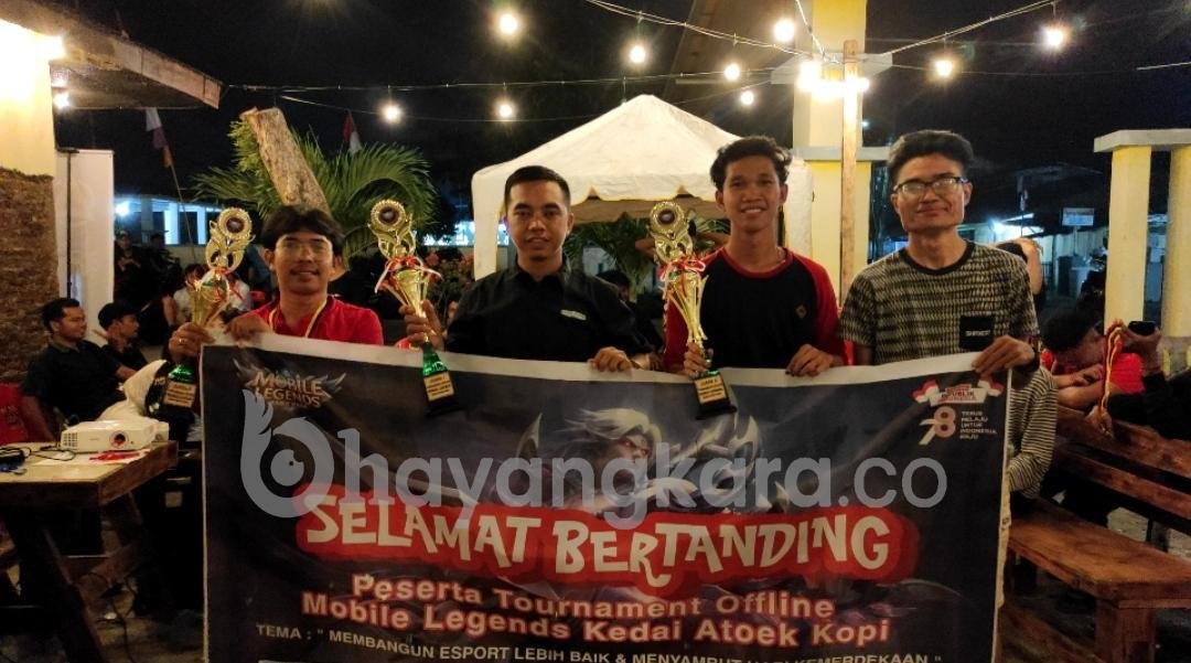 Tournament Mobile Legends Kedai Atoek Kopi, Bertemakan Membangun Esport Lebih Baik Serta Sambut Hari Kemerdekaan RI ke – 78 Tahun.