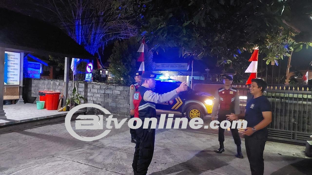 Blue light patrol, Polres Buleleng Wujudkan Harkamtibmas.