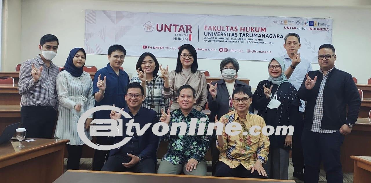 Organisasi Advokat Peradi Nusantara melakukan penandatanganan MOU dengan Fakultas Hukum Universitas Tarumanagara ( UNTAR ). Di Jakarta.