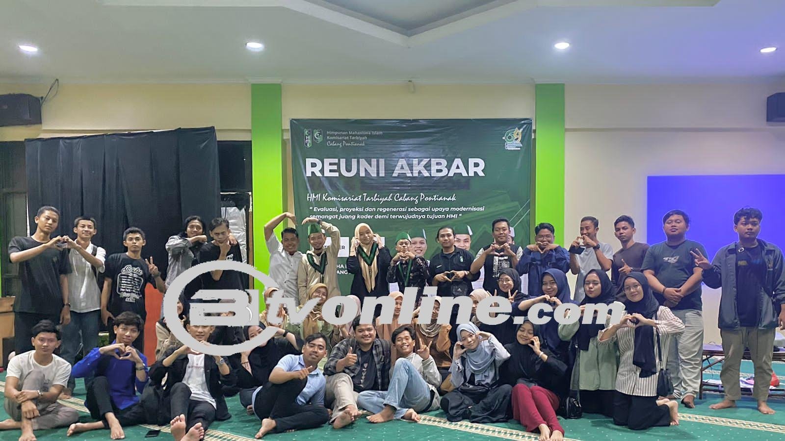 Himpunan Mahasiswa Islam (HMI) Komisariat Tarbiyah Cabang Pontianak Sukses Gelar Rapat Anggota Komisariat (RAK).