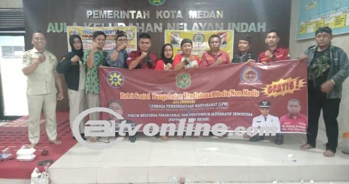 Bakti Sosial Pengobatan Tradisional medis & Non Medis Kolaborasi LPM Nelayan Indah dan FKPPAI DPC Kota Medan