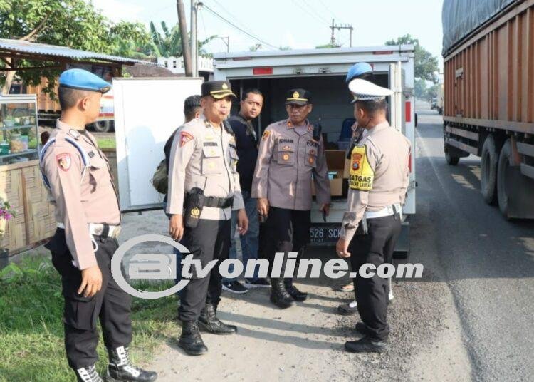 Polres Sergai Bersama Polsek Firdaus Gelar Razia Gabungan di Perbatasan Sergai-Tebingtinggi