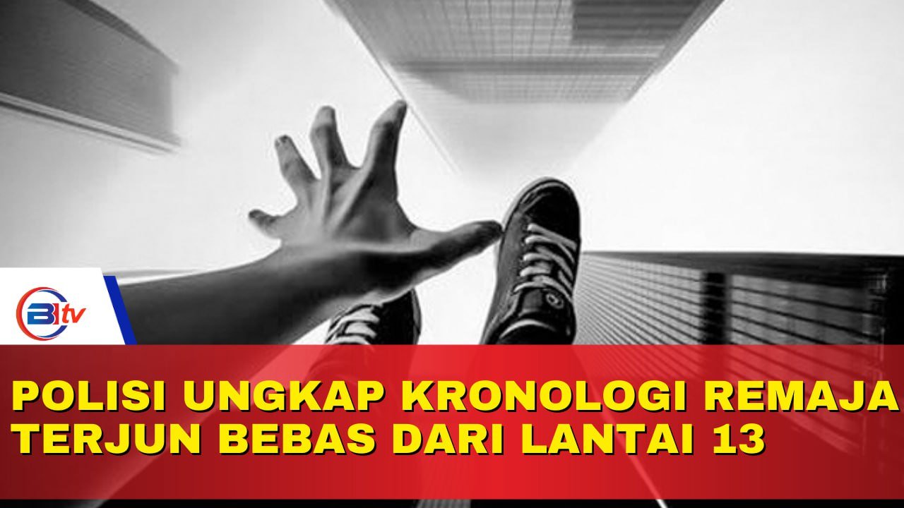 Polisi Ungkap Kronologi Remaja Terjun Bebas dari Lantai 13