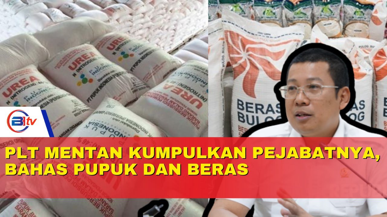 Plt Mentan Kumpulkan Pejabatnya, Bahas Penanganan Pupuk dan Beras