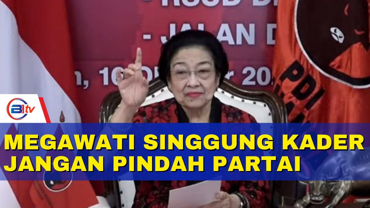 Pesan Tegas Megawati Singgung Kader Jangan Pindah Partai