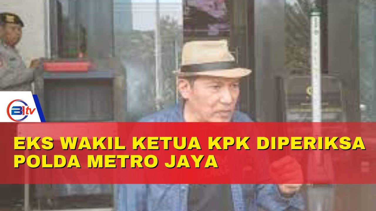 Eks Wakil Ketua KPK Diperiksa Polda Metro Jaya, Kasus Dugaan Pemerasan SYL
