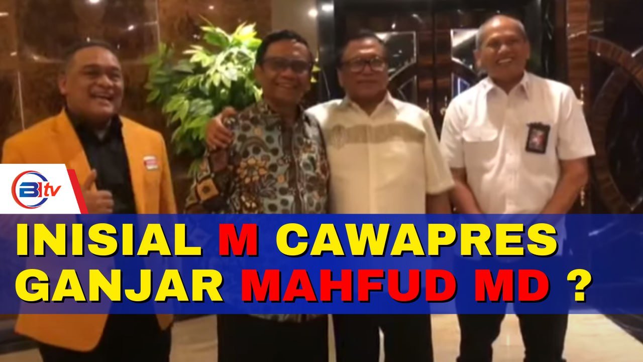 Inisial M Bakal Cawapres Ganjar 99 Persen Mengerucut ke Mahfud MD