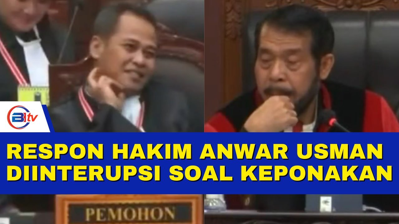 Diinterupsi soal Keponakan oleh Pemohon ini Respons Hakim Anwar Usman