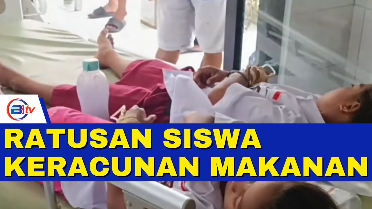 Ratusan Siswa Keracunan Diduga Usai Konsumsi Makanan Gratis di Sekolah