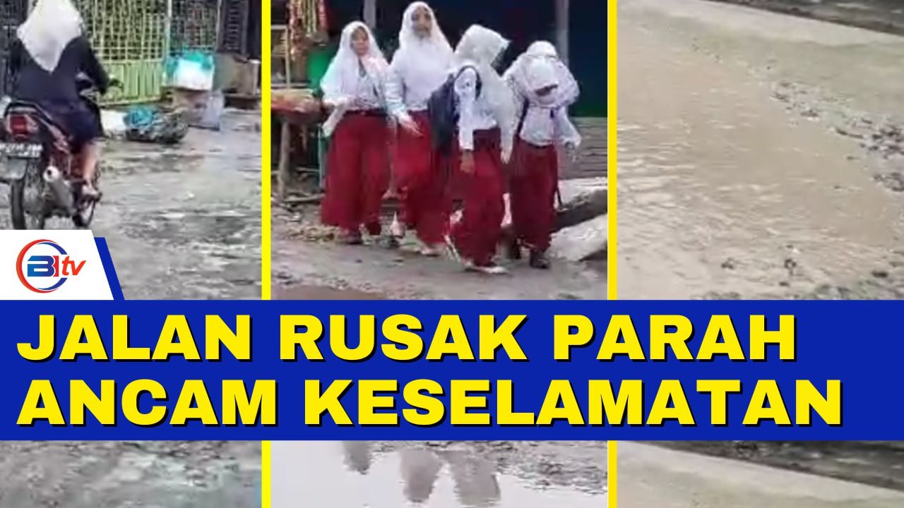 Jalan Rusak Parah  Masyarakat di Kec Nibung Hangus Minta Atensi Pemkab Batubara