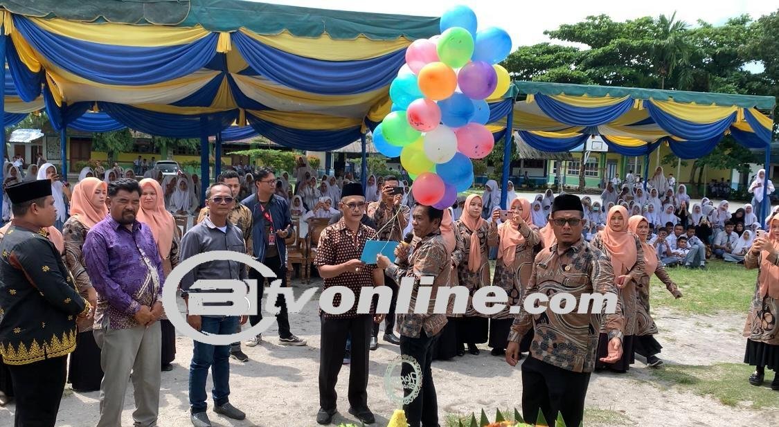 SMA Negeri 1 Tanjung Tiram Rayakan HUT Ke-28 Tahun dengan Meriah