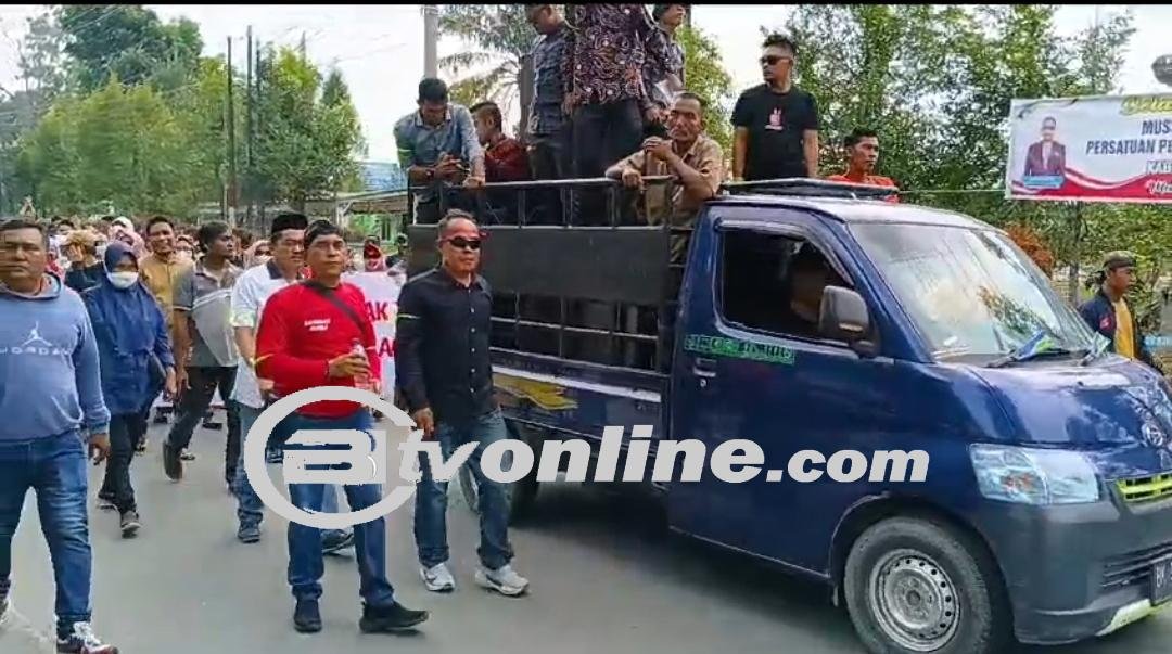 Massa Relawan Zahir Dukung Lanjutkan Pembangunan Dan Minta Penyebar Fitnah Ditangkap.
