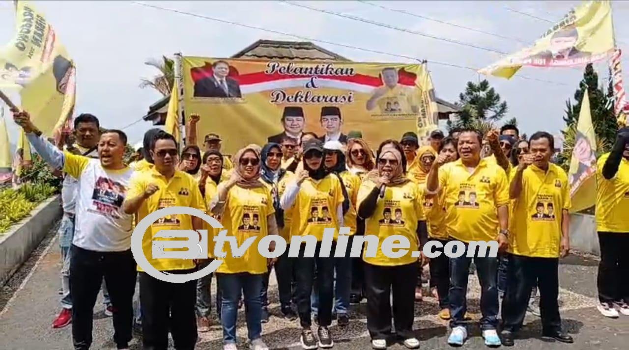 Bara Airlangga for Prabowo Gibran Lantik para komandan wilayah se DKI Jakarta