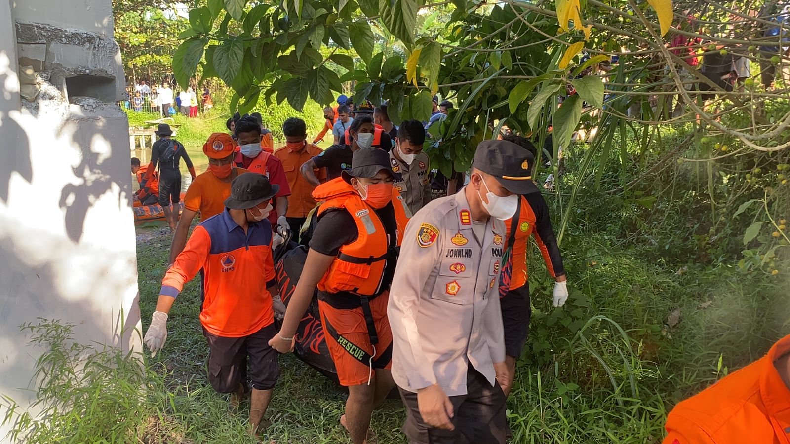 Pencarian Korban Hanyut di Bendungan Air Sungai Huta IV Nagori Menuai Hasil