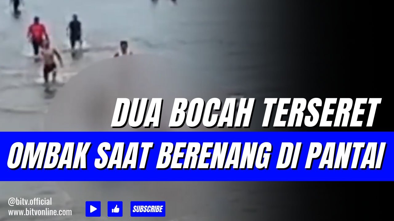 Dua Bocah Terseret Ombak saat Berenang di Pantai Mayangan Probolinggo