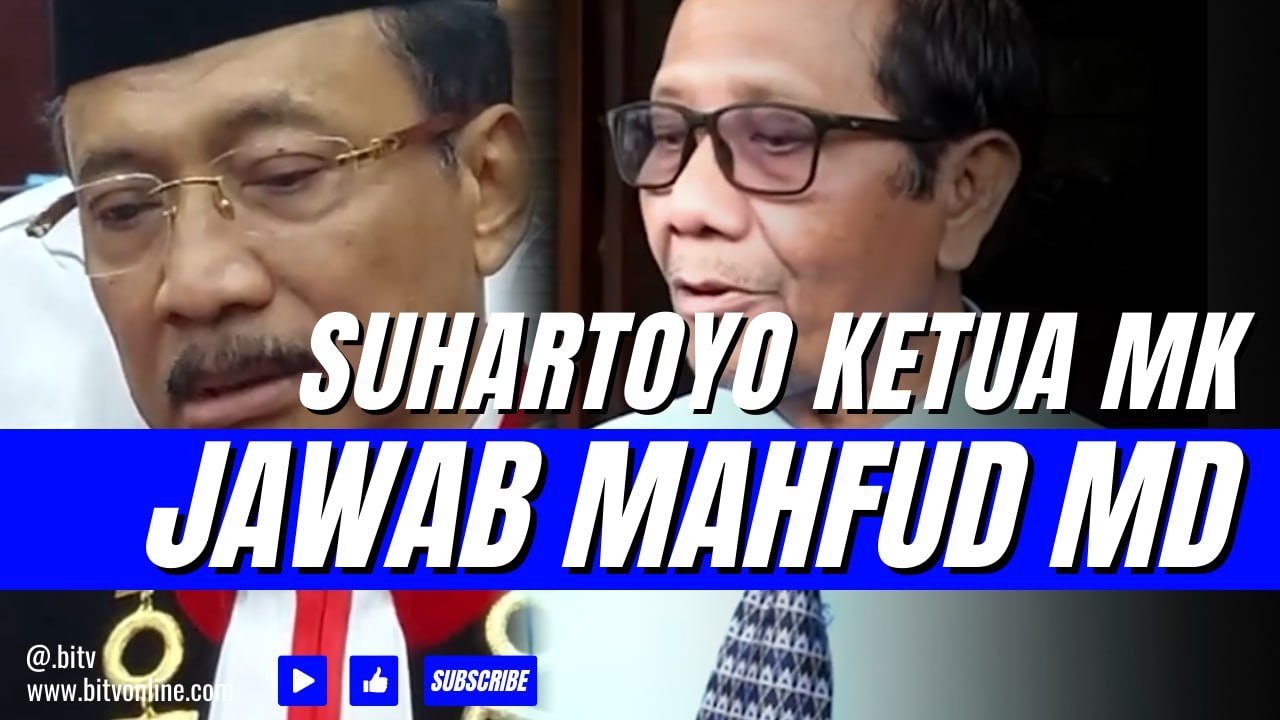 Keras! Suhartoyo Jawab Mahfud, Jamin Tak Akan Terkontaminasi sebagai Ketua MK