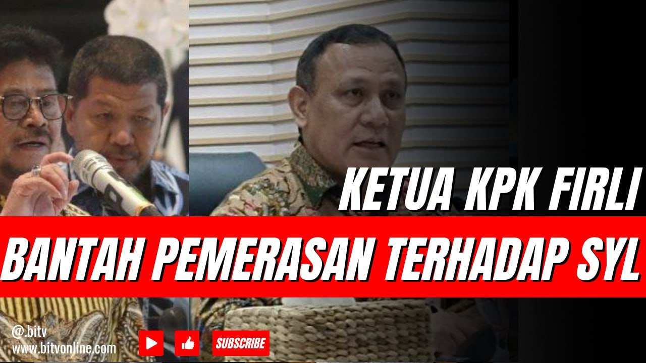 Ketua KPK Firli Bahuri Bantah Lakukan Pemerasan Terhadap Syahrul Yasin Limpo