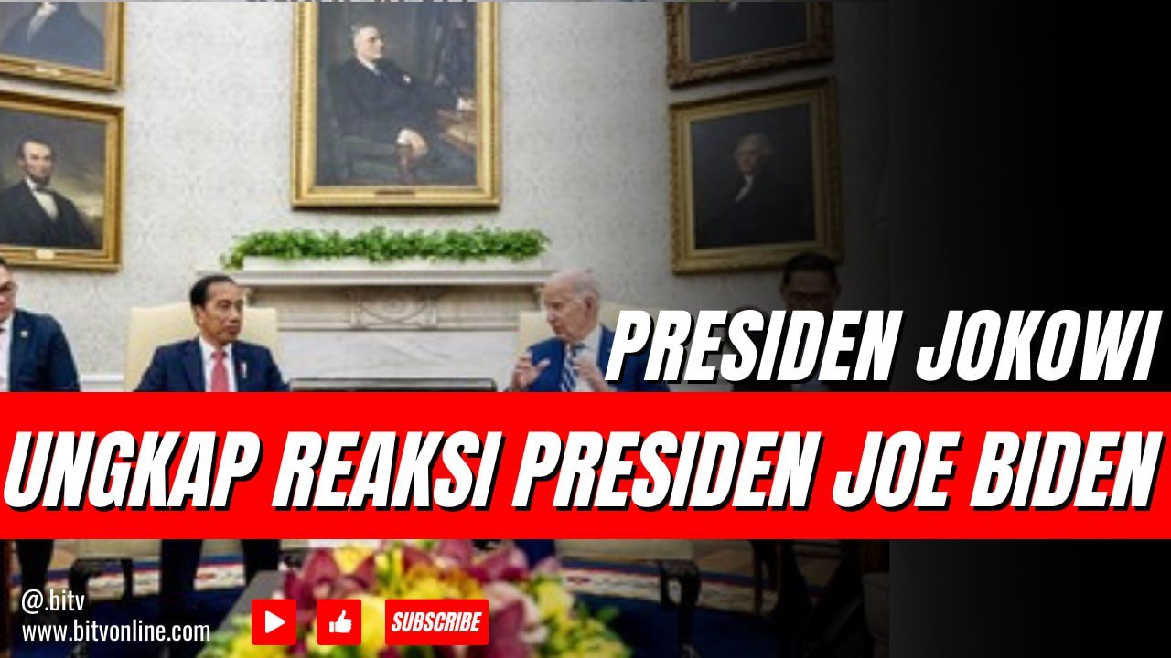 Presiden Jokowi Ungkap Reaksi Presiden Joe Biden Saat Dirinya Bicara Agresi Israel di Gaza