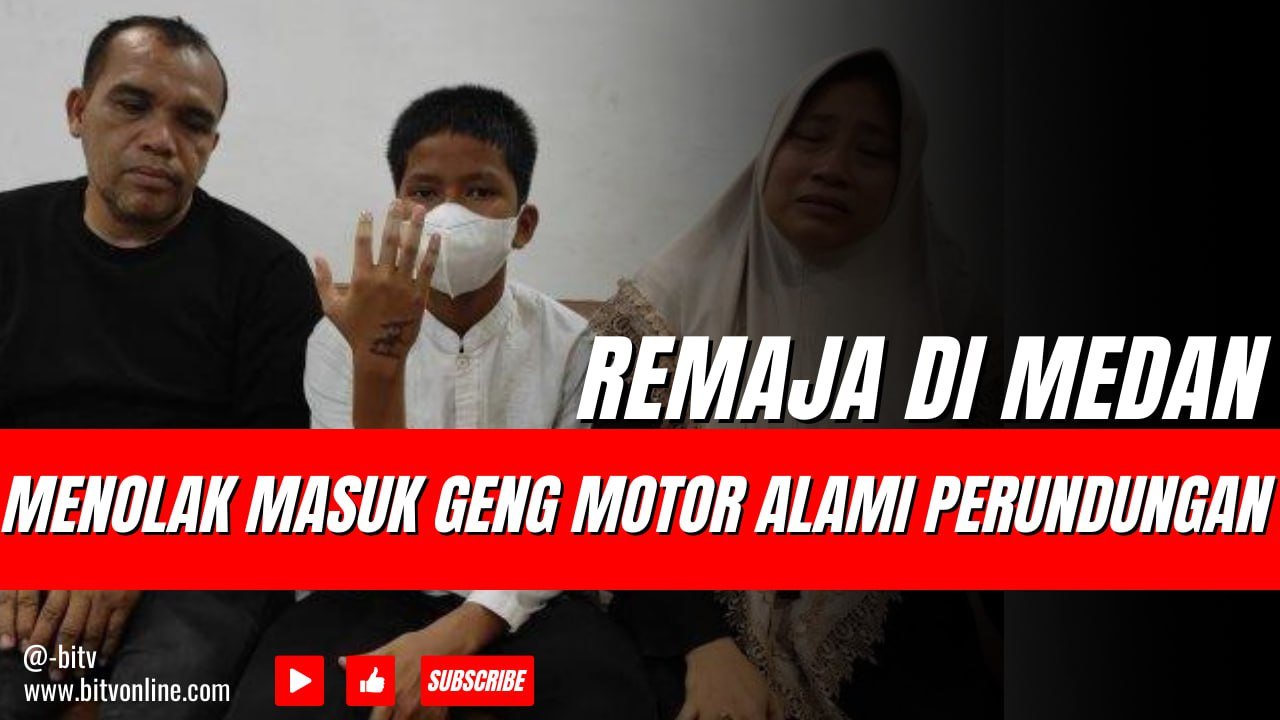 Remaja di Medan Alami Perundungan oleh Senior karena Menolak Masuk Geng Motor